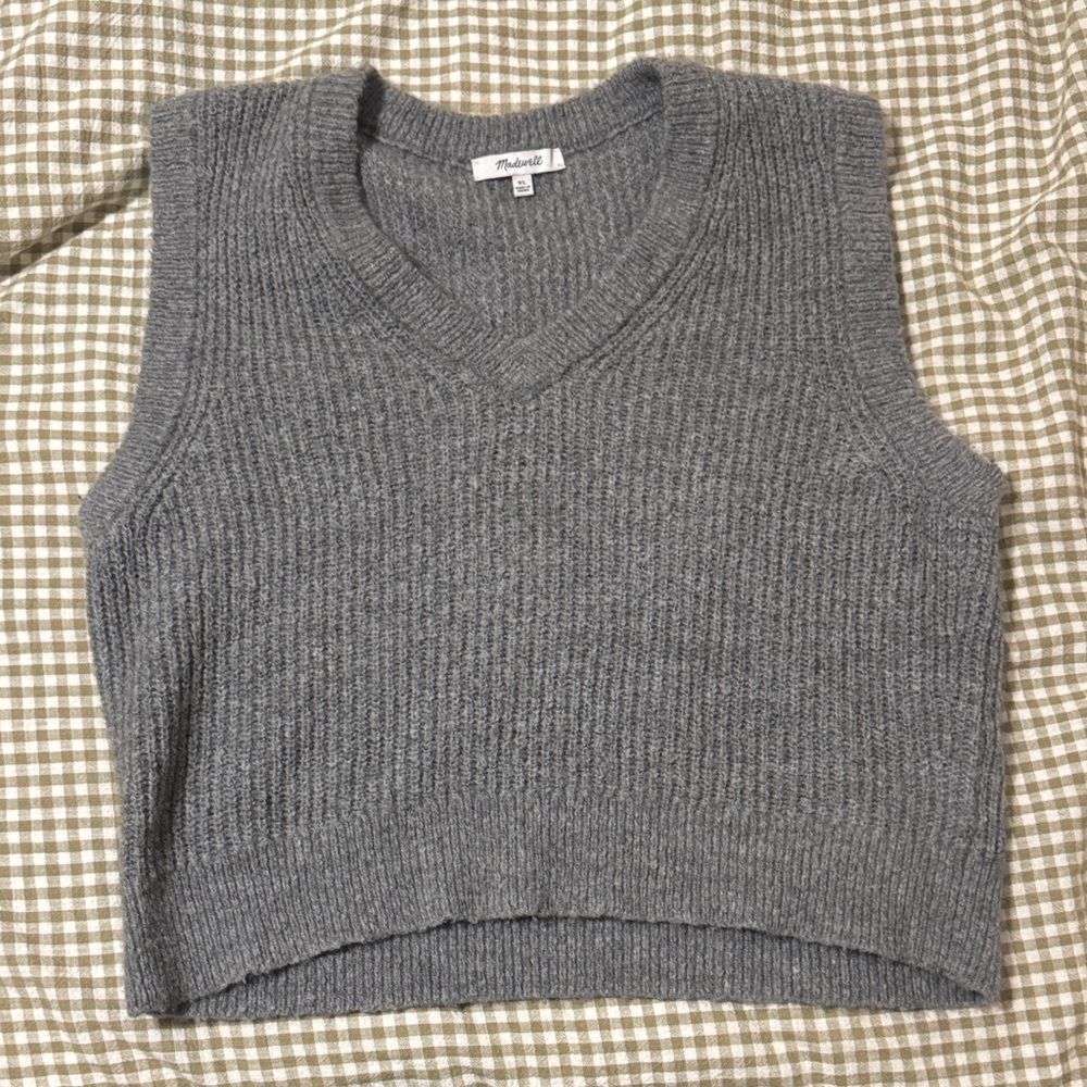 Madewell V-Neck Sweater Vest